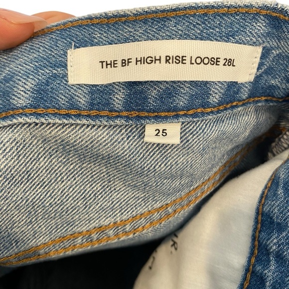 Denim Forum The Boyfriend High Rise Loose 28L Size 25 - Picture 9 of 13